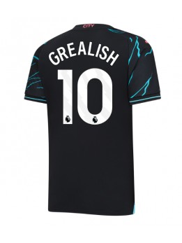Billige Manchester City Jack Grealish #10 Tredjedrakt 2023-24 Kortermet
